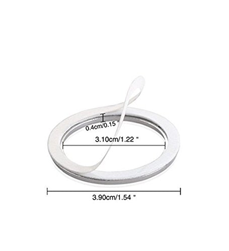  [AUSTRALIA] - JessicaAlba Car Engine Start Stop Ignition Key Ring Car Auto Interior Decoration for Landrover Range Rover Sport Evoque Freelander 2 Discovery 3/4 Blue