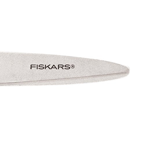  [AUSTRALIA] - Fiskars 194330 Back to School Supplies, Left Handed Kids Scissors Pointed-tip, 5 Inch, Blue Lighting