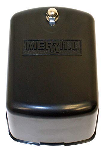  [AUSTRALIA] - Merrill MPS4060 Water Well Pressure Control & Air-Pump Pressure Switch, 40-60 PSI Pressure Setting, NEMA 1, Adjustable Differential,1/4" Female NPT