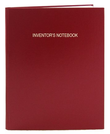  [AUSTRALIA] - BookFactory Red Inventor's Notebook - 96 Pages (.25" Grid Format), 8" x 10", Red Cover, Smyth Sewn Hardbound (EPRIL-096-SGS-LRT5) 8" x 10" - 96 pg Red Imitation Leather