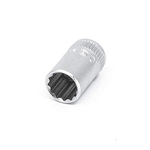 Genius Tools 1/4" Dr. 10mm Hand Socket (12-Point) - 232510 - LeoForward Australia