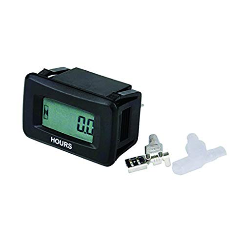  [AUSTRALIA] - Jayron JR-HM055AD AC/DC 5V to 277V Digital LCD Hour Meter for Garden Lawn Mower ZTR Tractor Generator Golf Club Club car wash Boat ATV Motor Compressor and Pneumatic Equipment