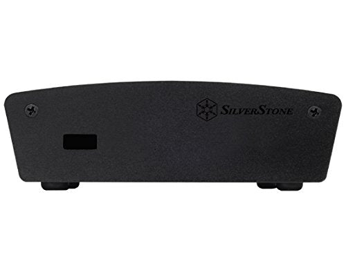  [AUSTRALIA] - Silverstone Tek Premium Aluminum NUC Chassis with Heat Pipe Pre-Assembled Wi-Fi Antenna Bluetooth 2X HDMI Ports Cases PT15B-H1D2