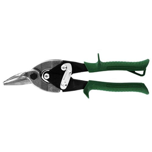  [AUSTRALIA] - Midwest Tool & Cutlery Aviation Snip - Right Cut Regular Tin Cutting Shears with Forged Blade & KUSH'N-POWER Comfort Grips - MWT-6716R