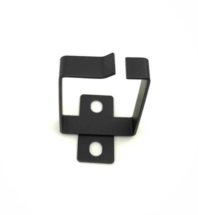  [AUSTRALIA] - Metal Master - 10 Pack Server Rack Cable Management D-Ring Hooks - Bracket Organizer Hook Mount Set for Network Patch Cables, Fiber Optic, Power Cords (10 Pieces)