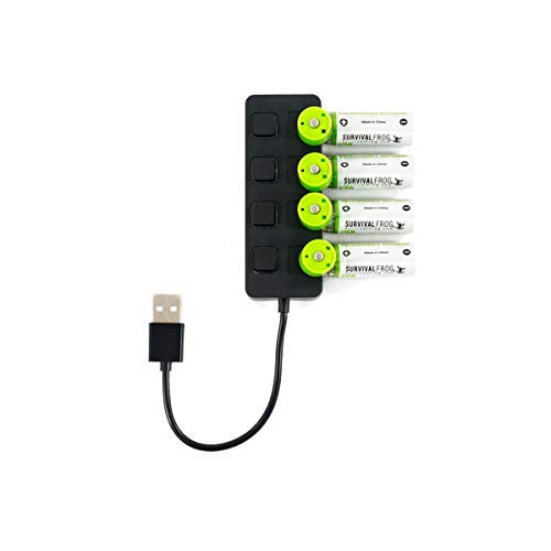 EasyPower USB AA Rechargeable Battery Pack ONLY USB BATTERIES - LeoForward Australia