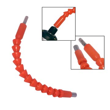  [AUSTRALIA] - Typhon East Flexible Drill Bit Extension for Electrical Screwdriver or Hand Drill | 11.8 Inch Flex Shaft Bit Holder with ¼ Inch Hex Connectors | Flexible Screw Driver Adapter for Tight Spaces