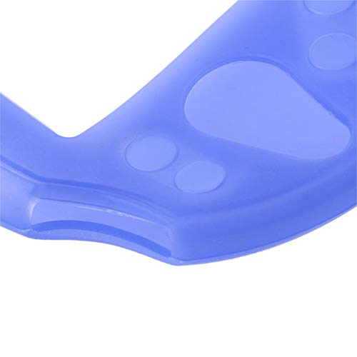  [AUSTRALIA] - New Silicone Rubber Soft Skin Protective Shell Case Cover for PS Vita 2000 (Blue) Blue