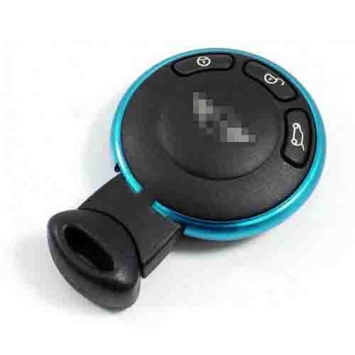  [AUSTRALIA] - iJDMTOY Aqua Teal Finish Smart Key Fob Replacement Ring Compatible With 08-up Mini Cooper JCW R55 R56 R57 R58 R59 R60