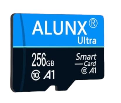  [AUSTRALIA] - Mirco SDXC Memory-Card 256GB MicroSD Smart Card Ultra Fast speeds 100MB/s A1 U1 V10 Expanded Storage for Android Smartphones Tablets