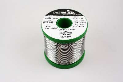  [AUSTRALIA] - Indium Wire Solder, .032", SAC305, CW-807, 1 lb. Spool