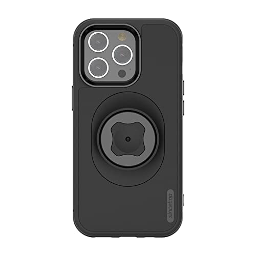  [AUSTRALIA] - sincetop Shockproof Case with Quick Mount Adapter for iPhone 13Mini(5.4') - Quick Attach Your Cellphone to Any Bike Mount/Car Phone Holder/Armband/Belt Clip For iPhone 13Mini (5.4')