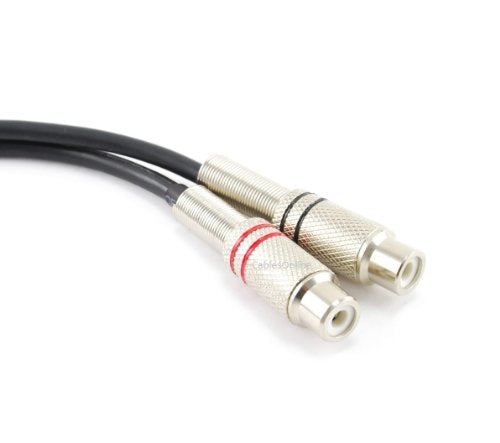 CablesOnline 1ft 7-Pin Din Male to 2-RCA Female Audio Cable for Bang & Olufsen, Naim, Quad.Stereo Systems (BO-402K) - LeoForward Australia