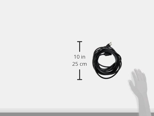 Tripp Lite Standard Computer Power Cord 10A,18AWG (NEMA 5-15P to IEC-320-C13) 20-ft.(P006-020) Black 20ft. - LeoForward Australia