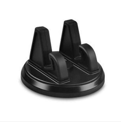  [AUSTRALIA] - TRUE LINE Automotive Universal Car Cell Phone Dashboard Mounted Holder 360 Degrees Swivel Mounting Kit (Black) Black
