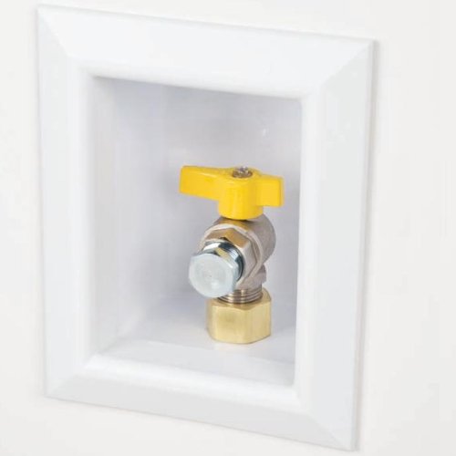  [AUSTRALIA] - Sioux Chief 696-1021GF Ox Box Gas Outlet Box, 1/2" NPT, White