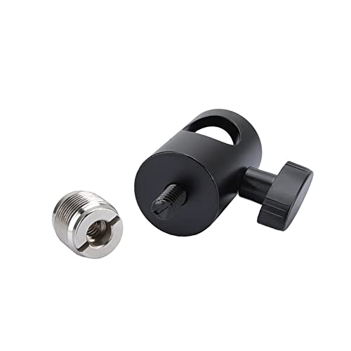  [AUSTRALIA] - CAMVATE Light Pole Connector With 5/8"-27 Male Screw for Microphone Stand