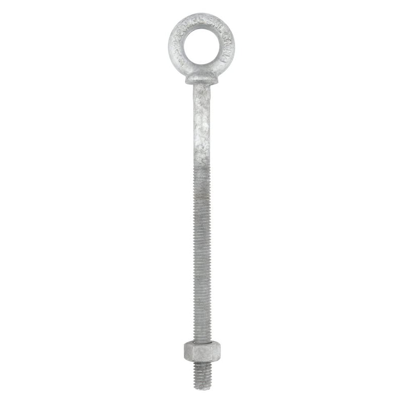 [AUSTRALIA] - National Hardware N245-175 3260BC Eye Bolt in Galvanized 1/2" x 8"