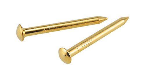  [AUSTRALIA] - Ook 2" Brass Plated Bendless Nail 10-Pack