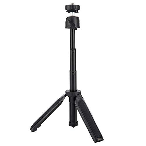  [AUSTRALIA] - Extendable Camera Mini Tripod,3 Sections 360°Pan and 90°Tilt Selfie Stick Tripod for Canon G7X Mark III G7X Mark II Sony ZV-1 RX100 VII RX VI Ricoh GR3 GR2 Olympus TG-6 TG-5 Fuji Fujifilm XF10 Single Tripod