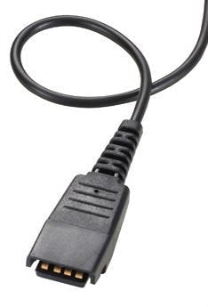  [AUSTRALIA] - Call Center Headset USB Plug QD Cable Adaptor for Jabra GN Headsets with Adjustable Volume and Microphone Mute Switch