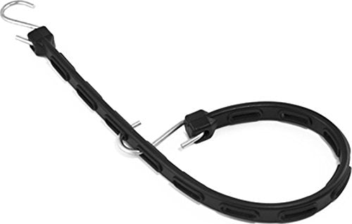  [AUSTRALIA] - PROGRIP 712400 Natural Rubber Adjustable Tarp Strap with S Hooks: 24"Length 24" Length
