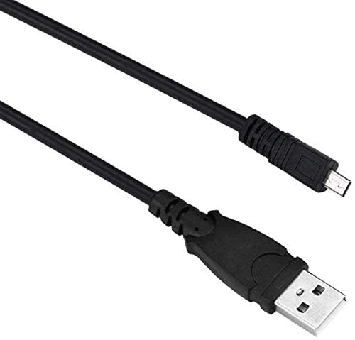  [AUSTRALIA] - Replacement USB Cable Camera Transfer Data Sync Charging Cord Compatible with Sony Cybershot DSCH200 DSCH300 DSCW370 DSCW800 DSC-H200 DSC-H300 DSC-W370 DSC-W800 DSC-W830 (4.9ft)