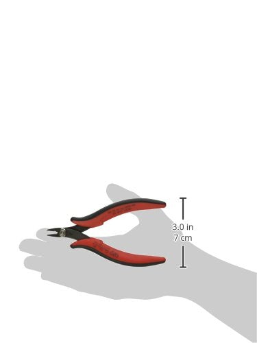 Hakko CHP TR-20-M Micro Soft Wire Cutter, Flush-cut, 2.0mm Hardened Carbon Steel Construction, 21-Degree Angled Jaw, 8mm Jaw Length, 20 Gauge Maximum Cutting Capacity - LeoForward Australia