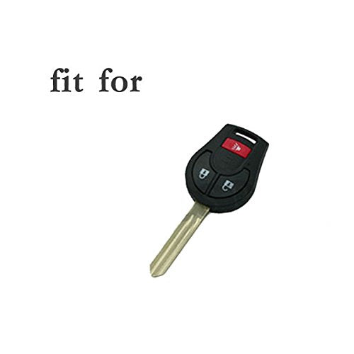  [AUSTRALIA] - SEGADEN Silicone Cover Protector Case Skin Jacket fit for NISSAN 3 Button Remote Key Fob CV2506 Yellow