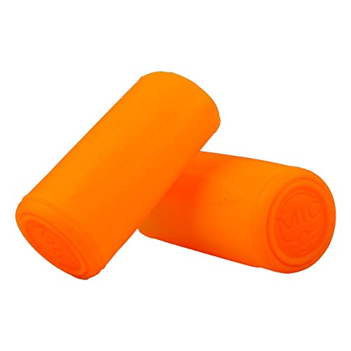  [AUSTRALIA] - 4pcs Assorted Color Silicone Shakeproof Protection Sleeve Wireless Microphone Handheld Mic Battery Screw On Cap Tail End Slip Holder Cover Protector(Random Color)