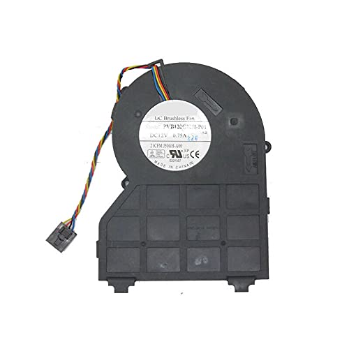  [AUSTRALIA] - Yesvoo CPU Cooling Fan for Dell OptiPlex 790 390 990 SFF, F/N: J50GH, Foxconn PVB120G12H-P01 J50GH-A00 J50GH 0J50GH, DC12V 0.75A, 5-Pin 4Wire