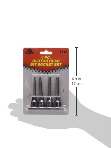  [AUSTRALIA] - CTA Tools 8755 4-Piece Clutch-Head Bit Socket Set