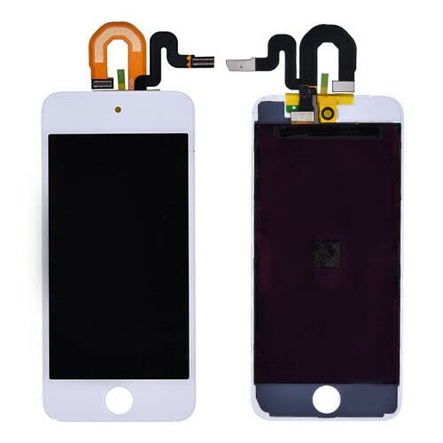  [AUSTRALIA] - TheCoolCube LCD Display Digitizer Touch Screen Assembly Replacement for iPod Touch 5th /6th / 7th Generation (White) White