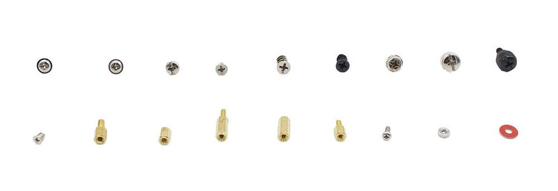  [AUSTRALIA] - HVAZI 18 Kinds Personal Computer Screws Standoffs Spacer Assortment Kit for Computer Case Motherboard Hard Drive Fan Power Graphics