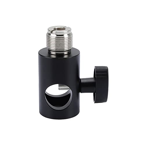  [AUSTRALIA] - CAMVATE Light Pole Connector With 5/8"-27 Male Screw for Microphone Stand