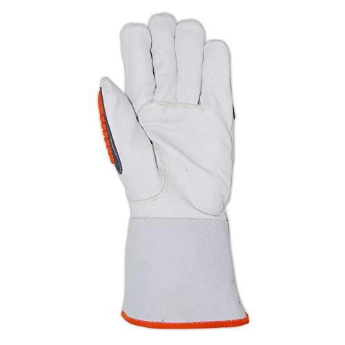  [AUSTRALIA] - MAGID TRX848XXXXL Inferno Series | Flame/Heat Resistant Impact Welder's Gloves, Size 13/XXXXL, (1 Pair)