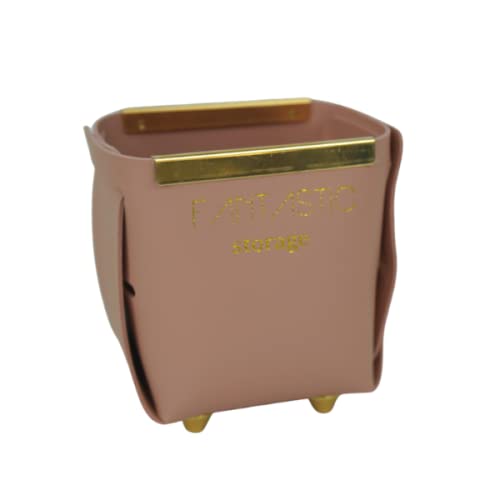  [AUSTRALIA] - Pencil Holder Stationery Box Storing and organizing Office Supplies Desk Accessories & workspace Organizers(Pink)