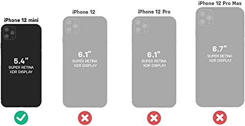  [AUSTRALIA] - OtterBox Defender Series Case & Holster SCREENLESS Edition for iPhone 12 Mini - Non-Retail Packaging - Berry Potion (Raspberry Wine/Boysenberry) with Microbial Defense