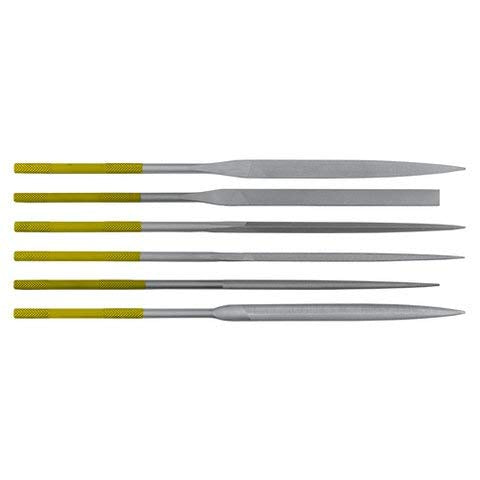  [AUSTRALIA] - PFERD 346624 Corinox needle files precision files, Swiss cut 0, 180mm x 3.5mm, 12 pieces