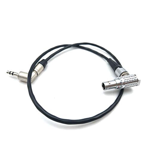  [AUSTRALIA] - SZJELEN TRS 3.5mm to 0B 5pin Plug Tentacle Sync Timecode Cable for Arri Alexa Mini/LF/XT, Sound Devices 644 Timecode Cable