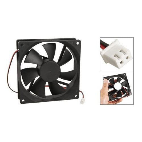  [AUSTRALIA] - URBEST® 90mm x 25mm DC 12V 2Pin Cooling Fan for Computer Case CPU Cooler