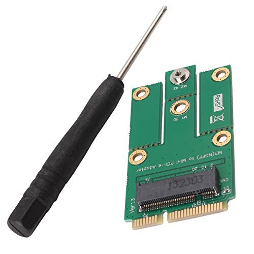  [AUSTRALIA] - ZJIA M2MU2 M.2 (NGFF) Card to Mini PCI-E Express Adapter Converter for Laptop Notebook