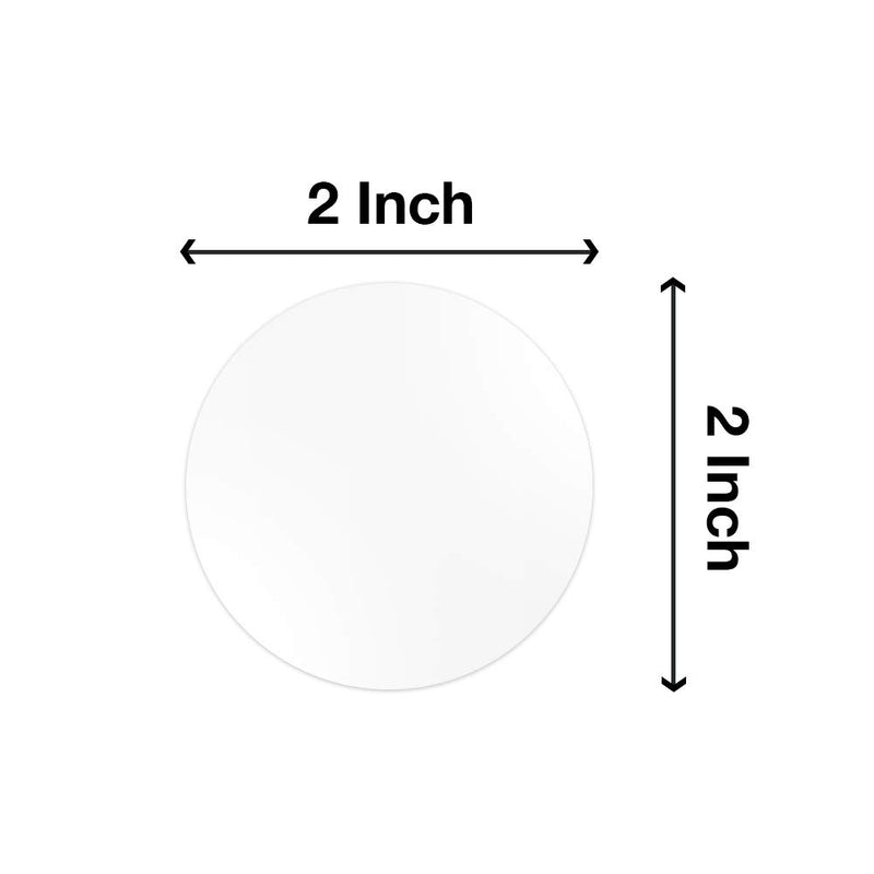 24-Pack White Flexible Magnets 1-Inch Diameter. - LeoForward Australia