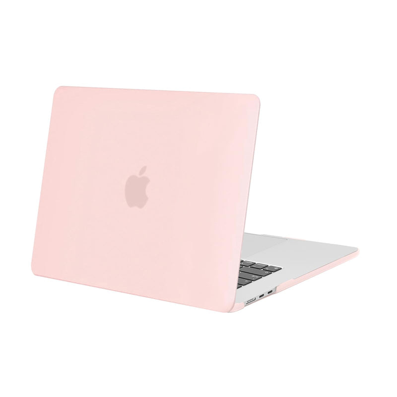  [AUSTRALIA] - MOSISO Compatible with MacBook Air 15 inch Case 2023 Release A2941 M2 Chip with Liquid Retina Display & Touch ID, Protective Plastic Hard Shell Case Cover, Chalk Pink