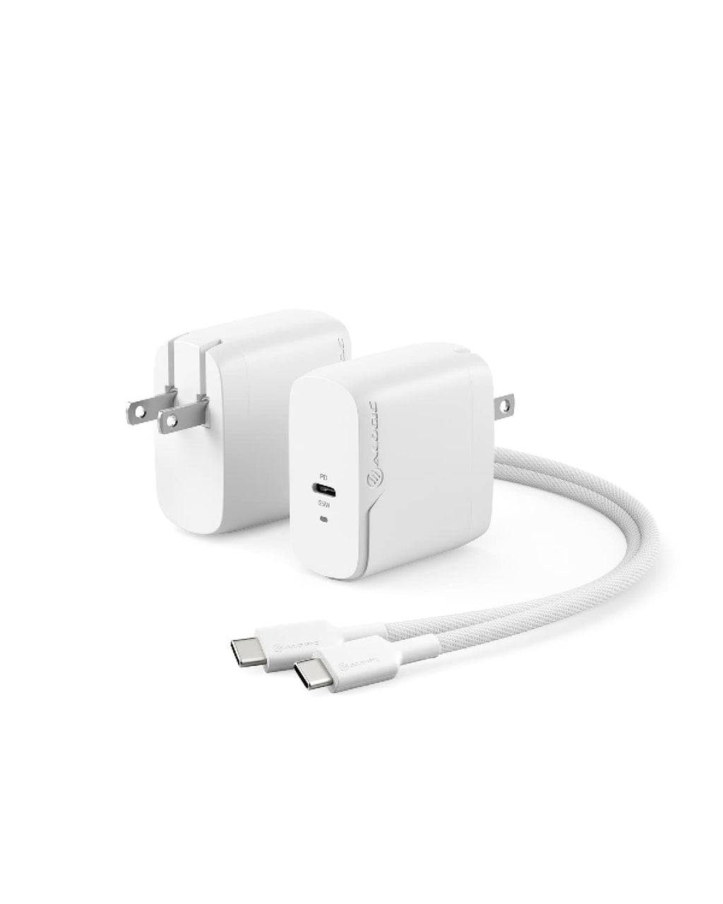  [AUSTRALIA] - ALOGIC 65W USB-C Wall Charger with GaN Fast Technology, PD Power Delivery 3.0 Charger for Fast Charging Compatible with MacBook Pro/Air M1, iPad, iPhone 13/13 Pro Mini, Galaxy, Pixel 6 pro & More.