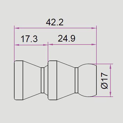  [AUSTRALIA] - JETON coolant hose joint hose 3/8" hose set, black (thread PT) thread PT