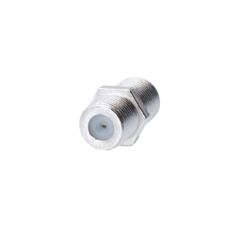  [AUSTRALIA] - 4 GHz F81 F Female to Female Coupler F-Type Adapter Connector (10/20/30/50/100 Pack) (100) 100