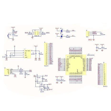  [AUSTRALIA] - HiLetgo 2pcs STM32F103C8T6 ARM STM32 Minimum System Development Board Module STM32F103C8T6 Core Learning Board for Arduino