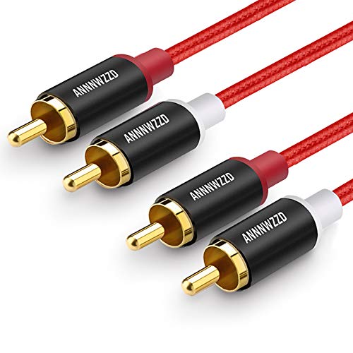  [AUSTRALIA] - LinkinPerk 2RCA Male to 2RCA Male Stereo Audio Cable (3M/10FT) 1 3M