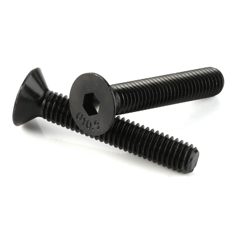  [AUSTRALIA] - M8-1.25 x 20mm Flat Head Socket Cap Screws Countersunk Bolts, Alloy Steel Grade 10.9, Fully Threaded, Allen Socket Drive, 25 PCS M8 x 20mm (25 PCS)